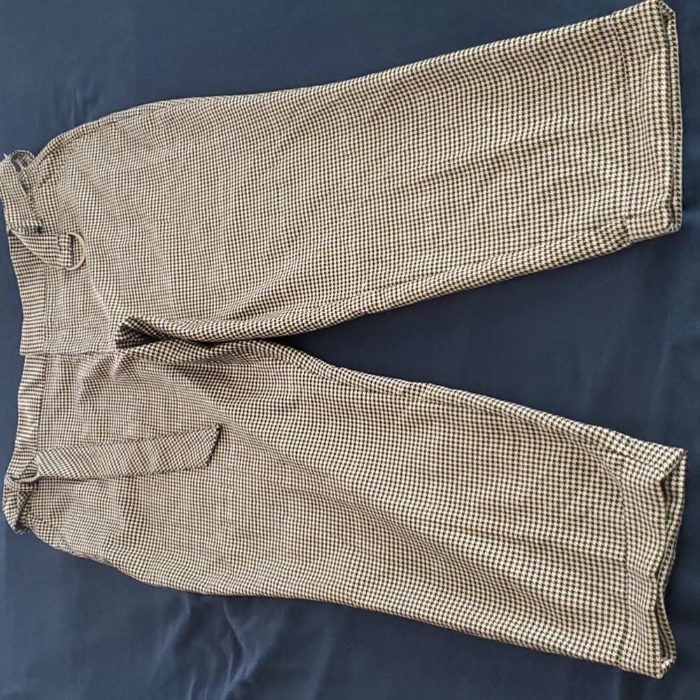 INC HOUNDSTOOTH GLITTZ RUNWAY PANT. SIZE 18
